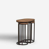 Round Nesting Tables - The Linen House