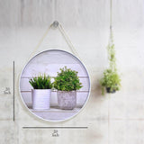 Round Shape Wall Scenery - The Linen House