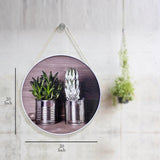 Round Shape Wall Scenery - The Linen House