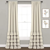 Ruffle Curtain - The Linen House