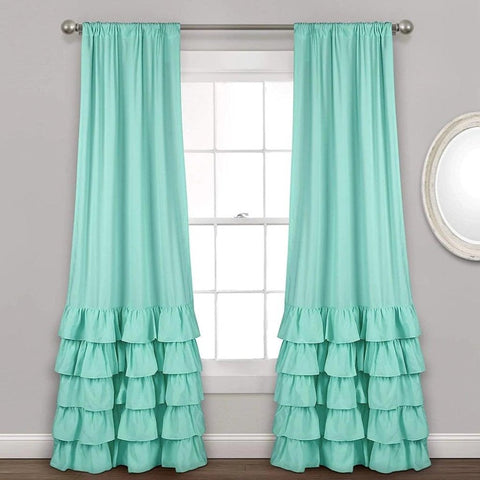 Ruffle Curtain - The Linen House