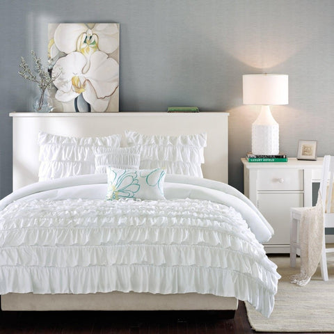 Ruffles Duvet Set - The Linen House