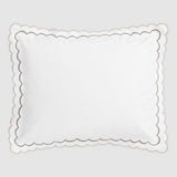 Scalloped Flange Duvet Set - The Linen House