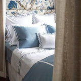Scalloped Flange Duvet Set - The Linen House