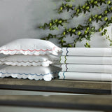 Scalloped Flange Duvet Set - The Linen House