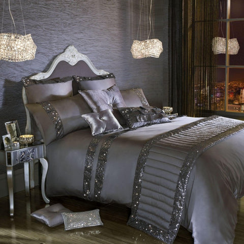 Sequence Grey Bridal Set with filling - The Linen House