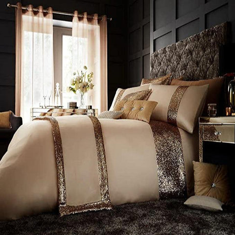 Sequence Luxury Bridal Duvet Set with filling - The Linen House