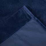 Premium Blue Velvet Curtain for Bedroom & Living Room - The Linen House