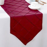 Table Runner (pinch pleate) - The Linen House