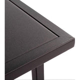 Tall Steel C Table End Table - The Linen House