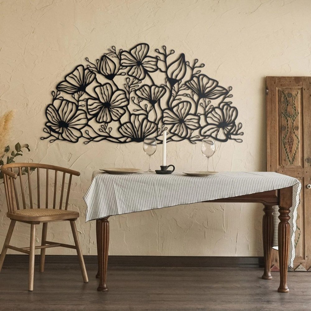 The french Flora Metal Wall Decor - The Linen House