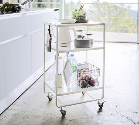 Tower 3 - Tiered Wagon with Handle - The Linen House