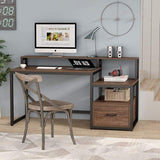 "Tribesigns Modern Desk Table - The Linen House