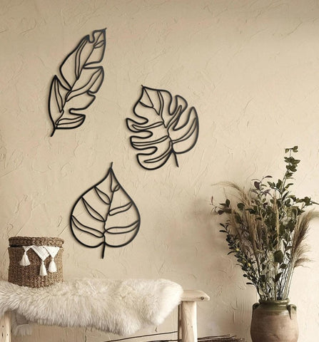 TrioLeaf Metal Art - The Linen House