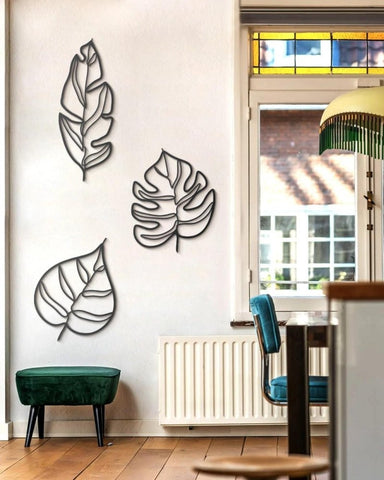 TrioLeaf Metal Art - The Linen House