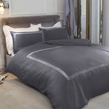 Velvet Ribbon Duvet set - The Linen House